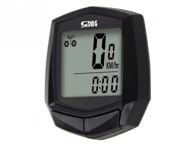 Vodotesný cyklistický tachometer s LCD displejom