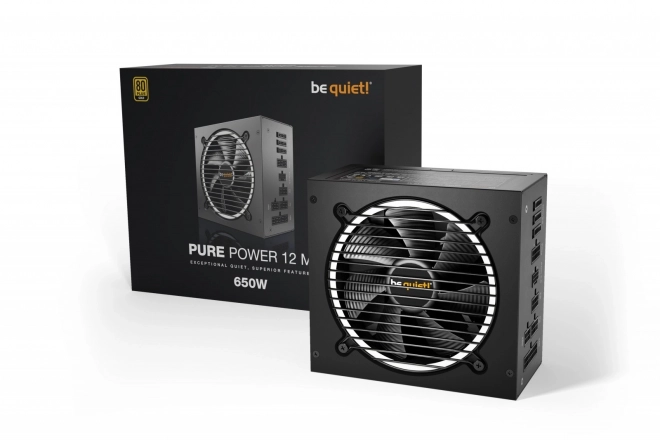 Zásobník napájania Pure Power 12 M 650W ATX 3.0 Gold