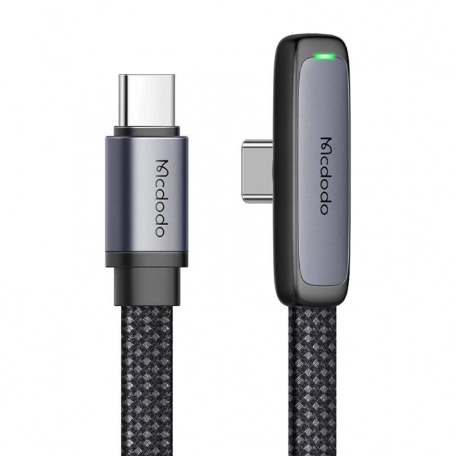 Kábel USB-C na USB-C 65W čierny