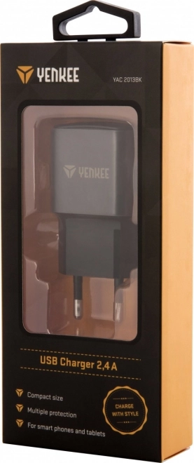 Sieťová nabíjačka USB A 12W 2.4A