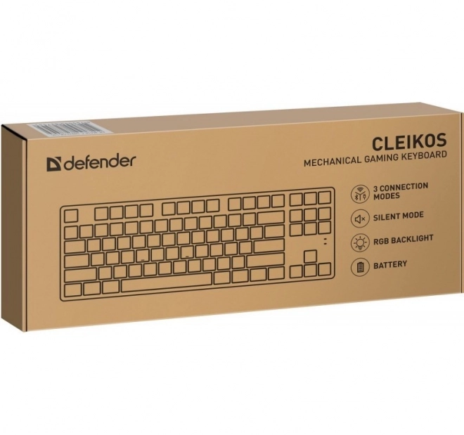 Mechanická klávesnica s LED podsvietením CLEIKOS