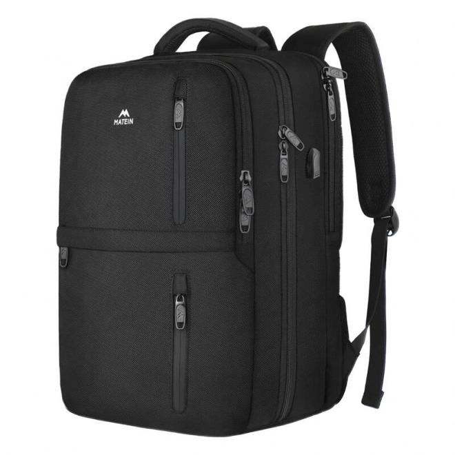 Matein štýlový cestovný batoh na notebook 17'' čierny