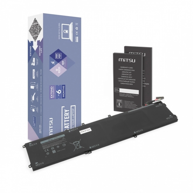 Bateria pre DELL XPS 15 9550 - MITSU 97 Wh 11.4V