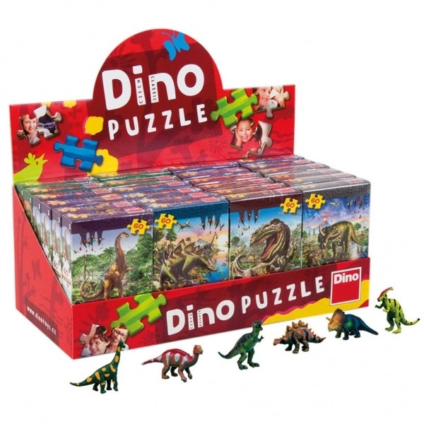 Puzzle s dinosaurem: Parasaurolophus 60 dielikov