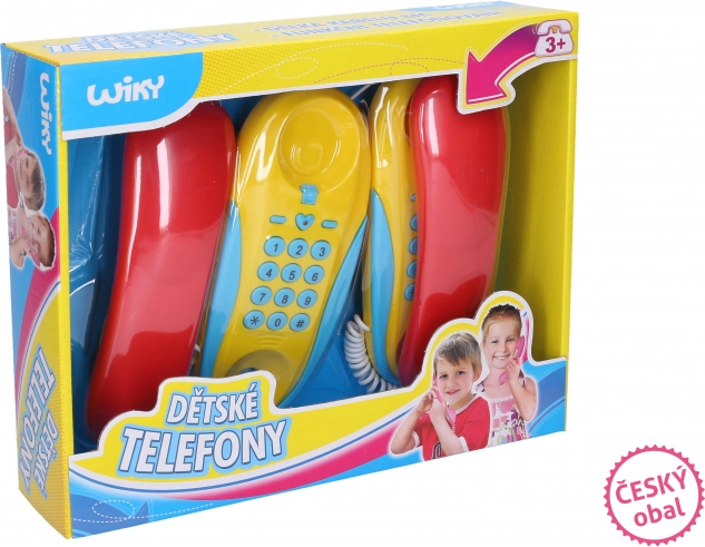 Detské drôtové telefóny do izieb