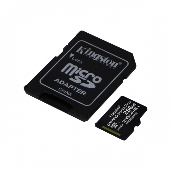 MicroSD karta 256GB Canvas Select Plus s adaptérom