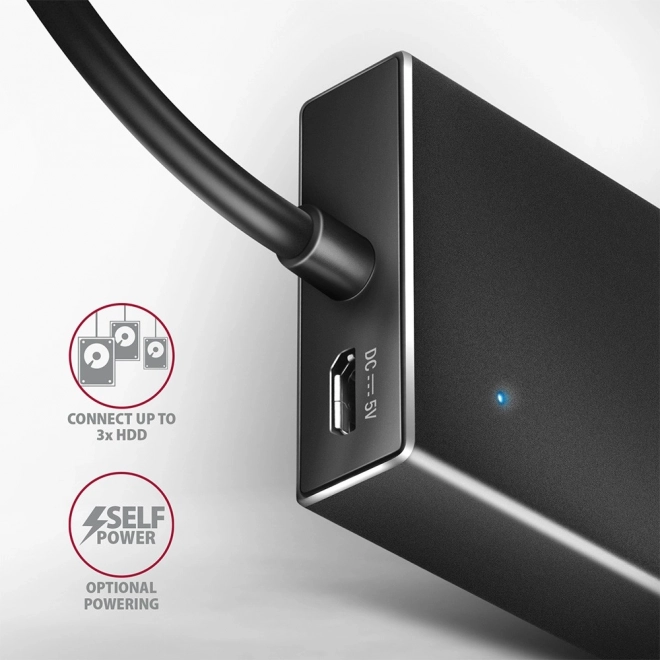 USB Hub 7-Portový AXAGON HUE-F7A
