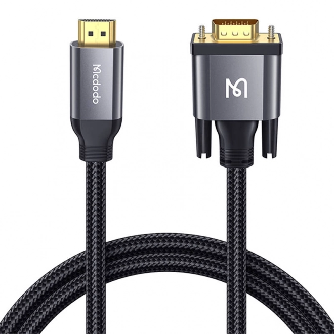 Adaptér HDMI na VGA Mcdodo 2m čierny