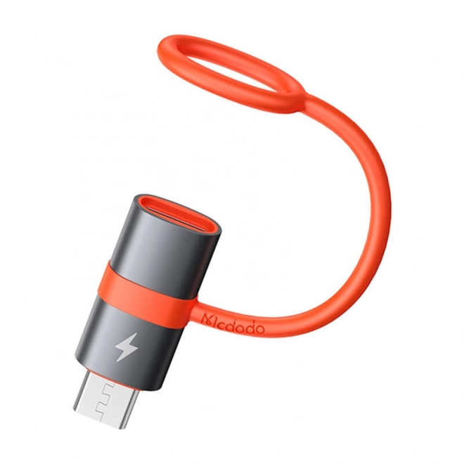 Adaptér USB-C na Micro USB čierny