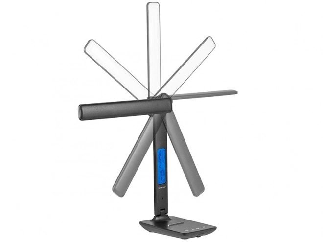Stolová lampa Noir LED s LCD displejom