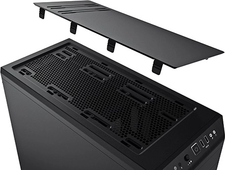 Regulovateľný horný kryt pre ticho aj výkon