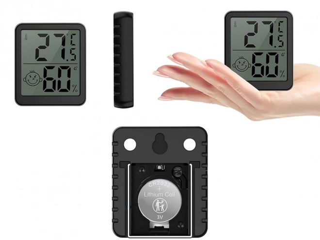 Digitálny teplomer s meteostanicou a vlhkomerom