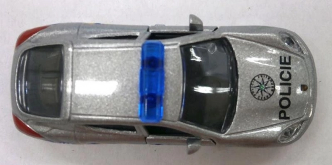 Kovové policajné auto - česká verzia
