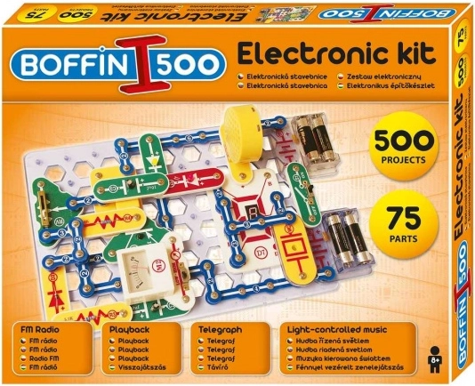 Elektronická stavebnica BOFFIN I 500