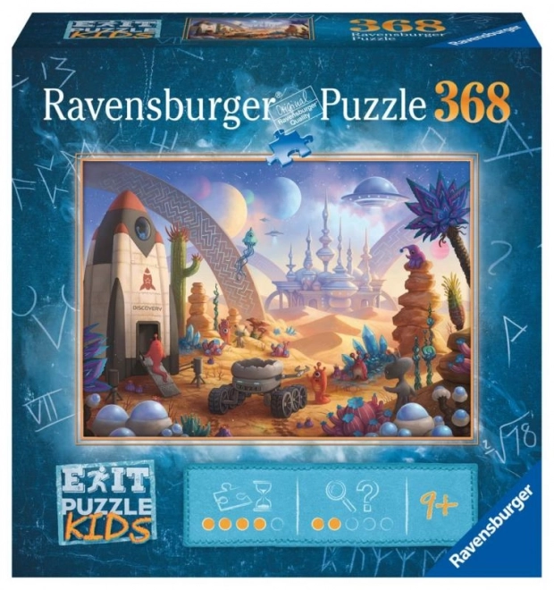 Ravensburger Únikové EXIT puzzle Kids Vesmírna misia