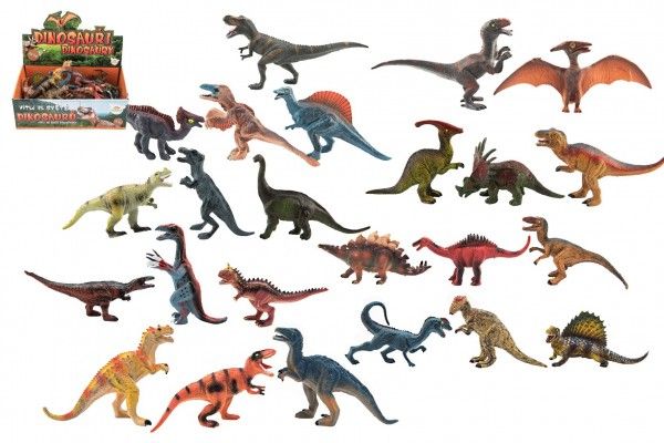 Plastový dinosaurus mix druhov