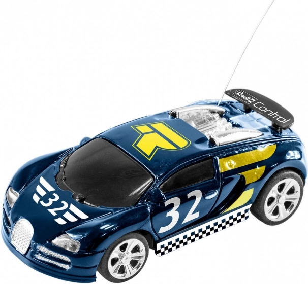 Mini RC závodné auto - modré