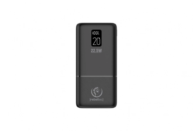 Powerbanka Rebeltec P20 LCD s kapacitou 20 000mAh a rýchlym nabíjaním