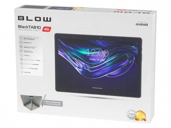 Tablet Čierny TAB10 4/128GB 4G LTE 10 palcov
