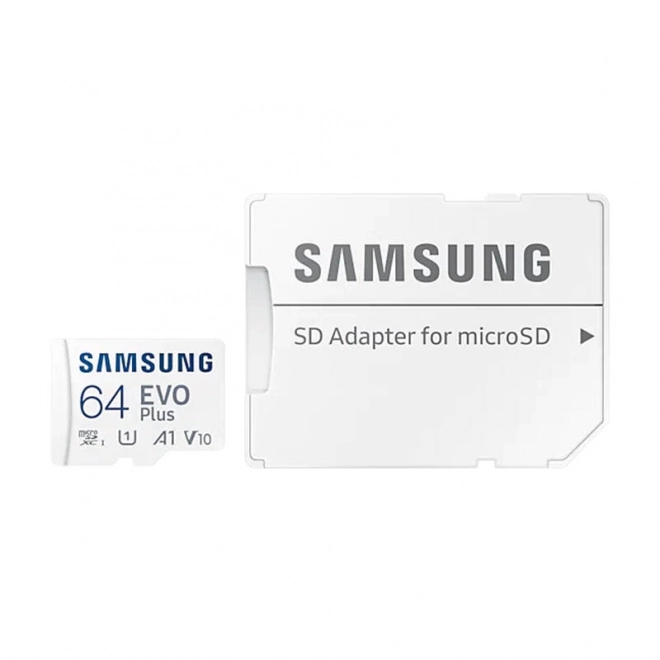 Pamäťová karta Samsung microSD EVO Plus 64GB s adaptérom