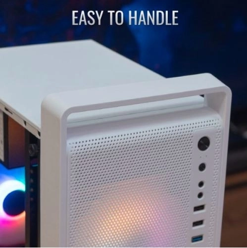 Mini tower skrinka biela RGB USB 3.0
