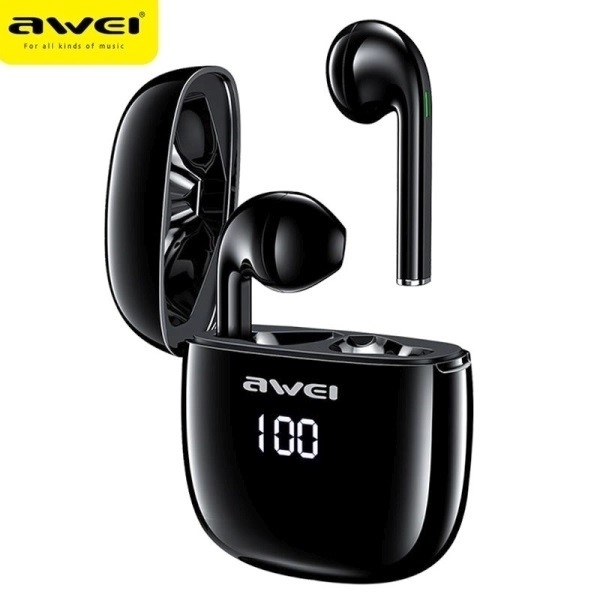 Bluetooth slúchadlá TWS s nabíjacou stanicou