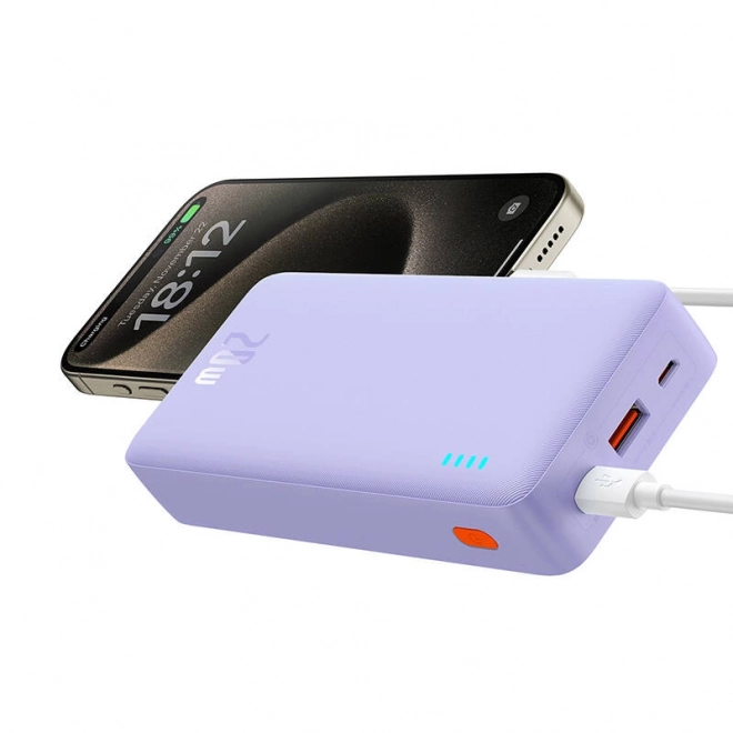 Powerbanka Baseus Airpow 20000mAh 20W (fialová)