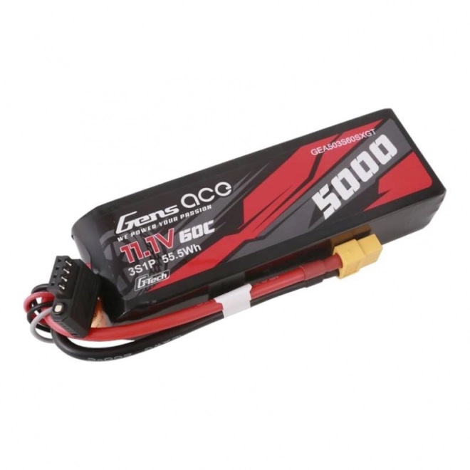Gens Ace G-Tech Lipo batéria 5000mAh 11.1V 60C s XT60 konektorom