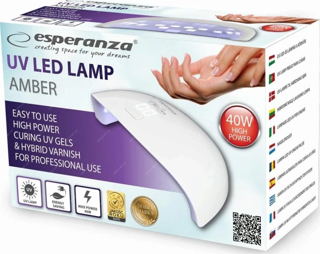 UV lampa na nechty Esperanza AMBER - 40 W