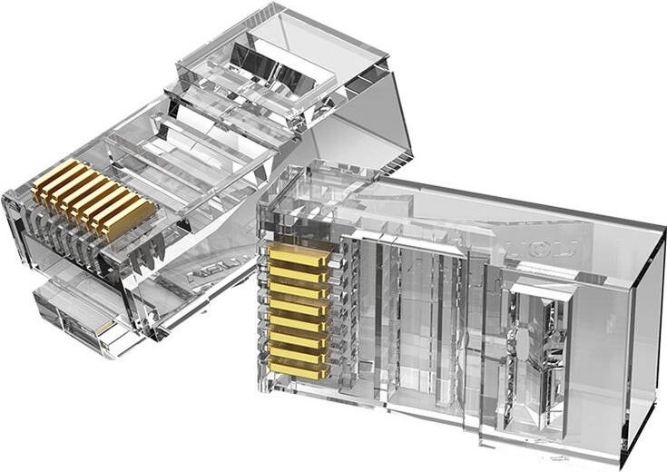 Transparentné telo pre jednoduchú kontrolu zapojenia