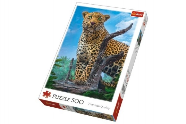 Puzzle Divoký Leopard 500 Dielikov