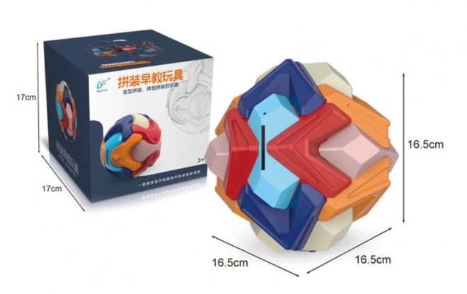 Skarbonka 3D Puzzle Guľa