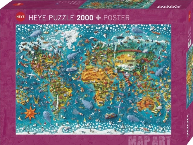 Puzzle Naš svet 2000 dielikov