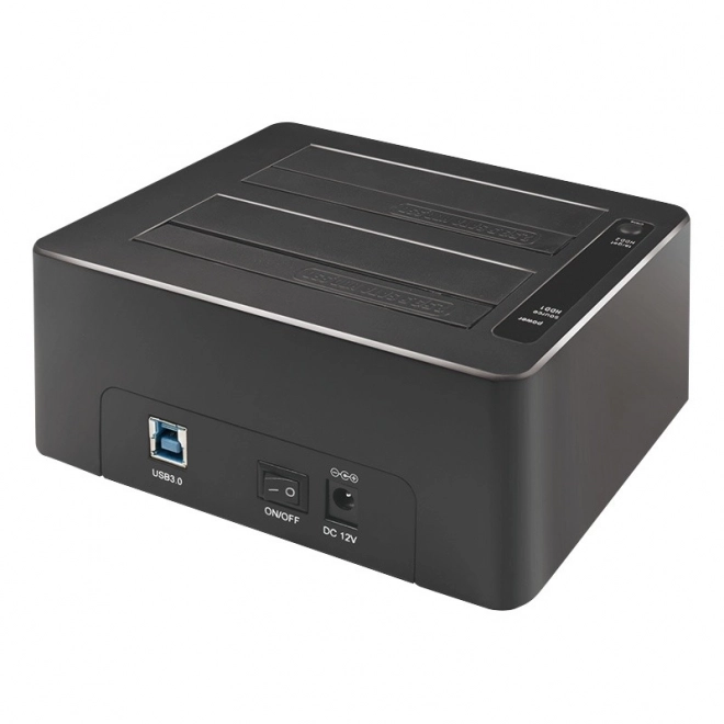 Dokovacia stanica USB 3.0 pre 2x 2.5/3.5 palcové HDD/SDD SATA disky