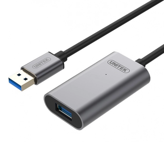 Elektrinický USB 3.0 predlžovací kábel so zosilňovačom signálu 10m