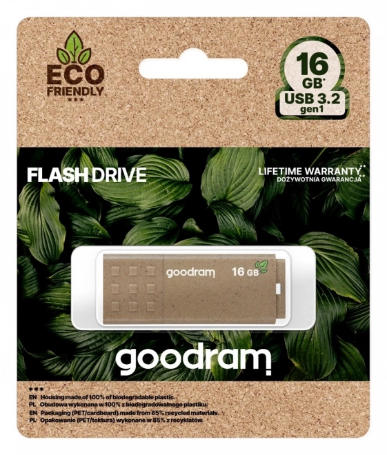 Ekologický USB kľúč 16GB USB 3.0