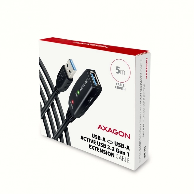 Aktívny USB 3.0 predlžovací kábel s posilňovačom 5m