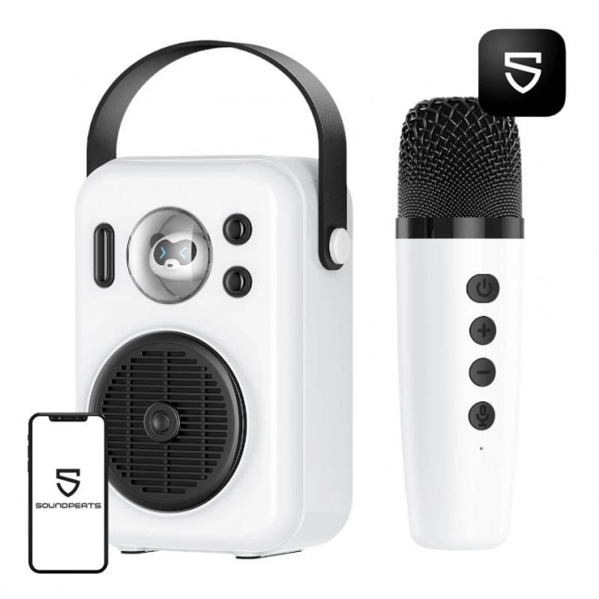 Bezdrôtový bluetooth reproduktor Soundpeats Hi-sing biely