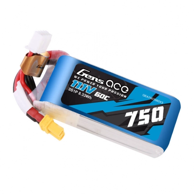 Lipo batéria Gens Ace 750mAh s konektorom XT30