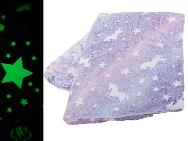 Deka s rukávmi fleece teplá mikina župan neon – fialová