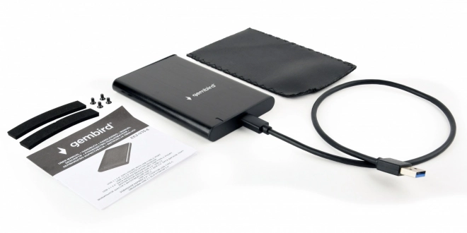 Externá skrinka 2.5 palca USB 3.1 čierna