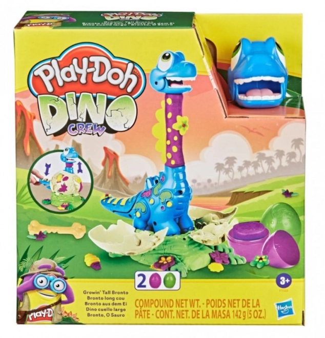 Play-Doh rastúci dinosaurus Brontík