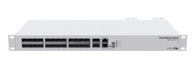 Prepnúhač Mikrotik CRS326-24S+2Q+RM pre vysokorýchlostné siete