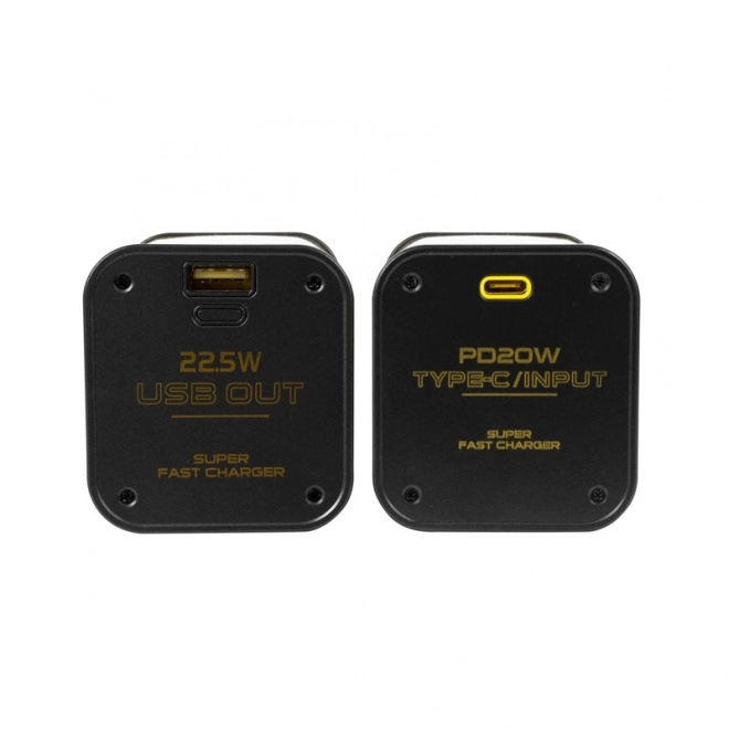 Powerbanka s rýchlym nabíjaním 20000 mAh s vstavaným USB-C PD 20W a Lightning + USB-A QC3.0 22.5W