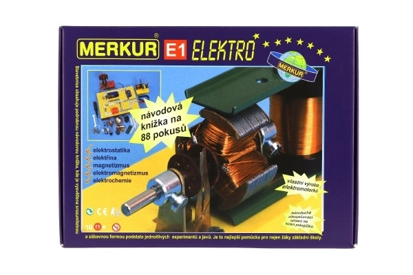 Stavebnica Merkur E1 Elektrina a Magnetizmus