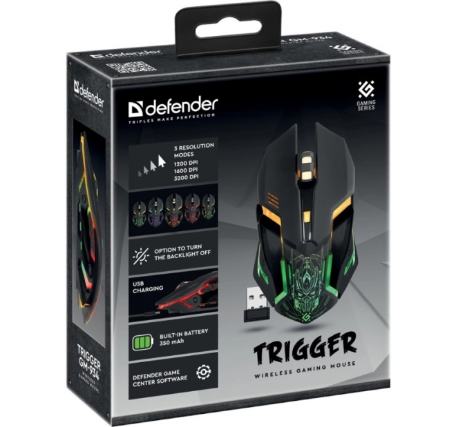 Bezdrôtová herná myš Trigger