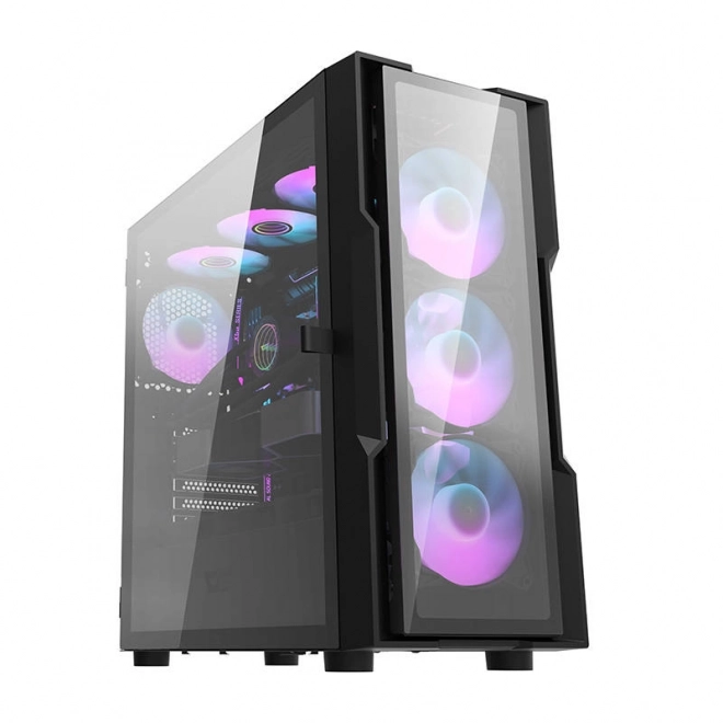 Počítačová skriňa s RGB osvetlením Darkflash