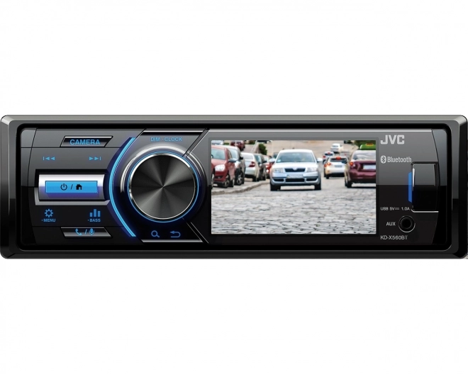 Autorádio JVC s Bluetooth a monitorom