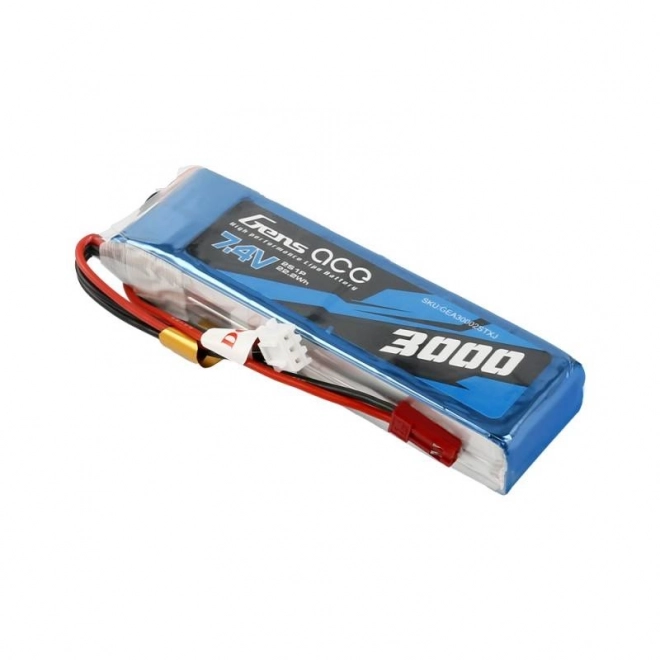 Baterie Gens Ace 3000mAh 7.4V 1C 2S1P LiPo