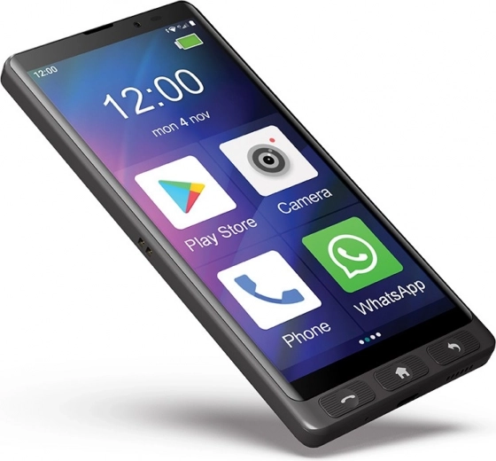 Stolová nabíjačka s veľkými hodinami